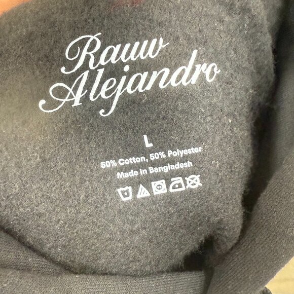 Rauw Alejandro Cosa Nuestra Tour Merch Hoodie Adult Size Large 2025 Concert - Picture 6 of 8